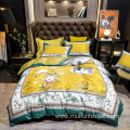 Microfiber Digital Printed bed sheet duvet cover bedding